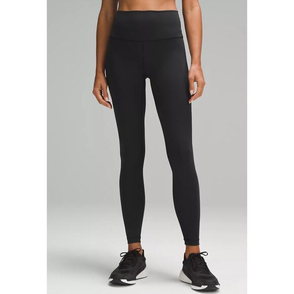 lululemon athletica Pants - Lululemon Wunder Train High Rise Tight Black Leggings 28" Inseam Size 10 NWT